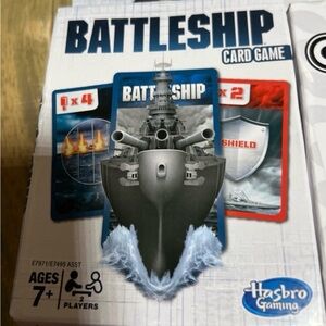 Hasbro Connect 4 Card Game - Red, Purple, Green, Yellow